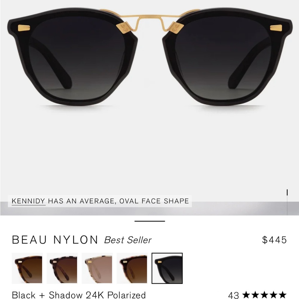 Krewe sunglasses great condition no flaws